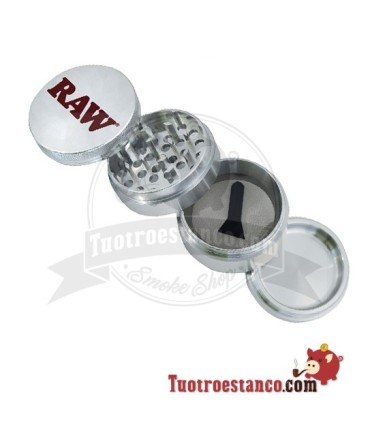 Grinder Aluminio Raw 4 partes