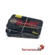 Caixa de metal Raw Preto 11,5 x 7 cm