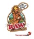 Raw Menina Biquini Adesivo