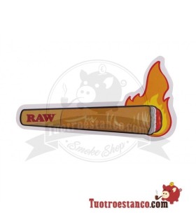 Aufkleber Raw Feuerkegel