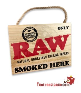 Wooden RAW poster 30.5 cm x 22.5 cm