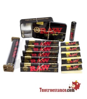 Packung Raw Box King Size - Schwarz