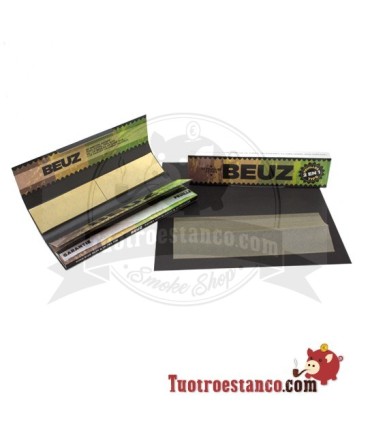 Beuz King Size Organisch Papier + tips 110 mm