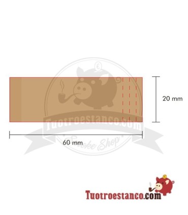 Filtres en carton Monkey Brun