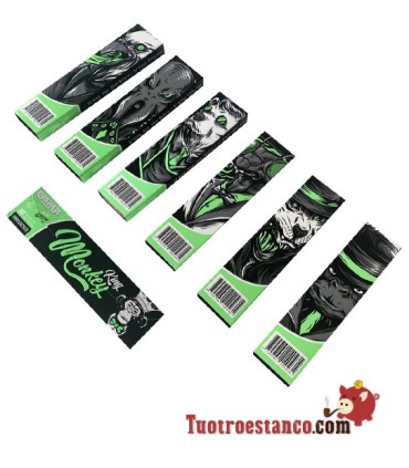 Monkey Pack King Size Green Fluo Papier 110 mm + Filters