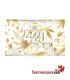 Plateau en verre 420 Or 26x16 cm