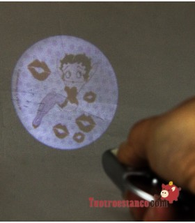 Llavero Proyector Betty Boop