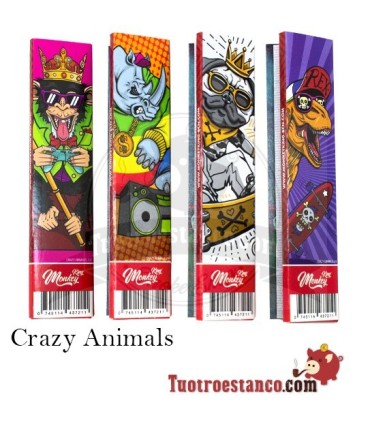 110 mm King Size Slim Monkey Papier