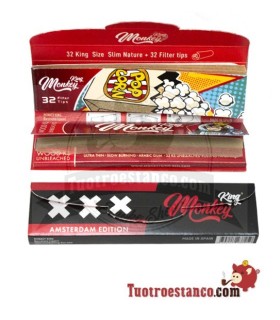 Paper Monkey Pack King Size AmsterdamXXX 110 mm + Filters