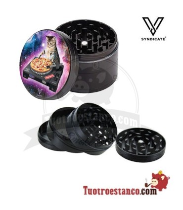 Grinder métallique Pussy Vinyl 4 parties 50mm