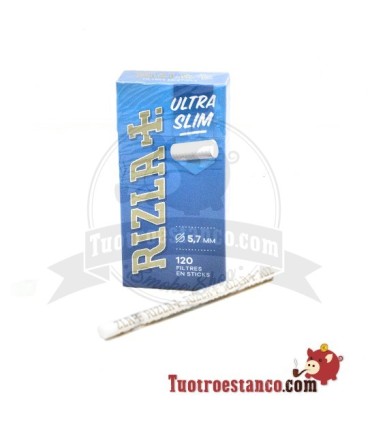 Filtros Rizla Ultra Slim de 5,7 mm, 120 filtros