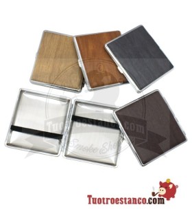 Housse à cigarette Champ Metálica Wood 20 cig