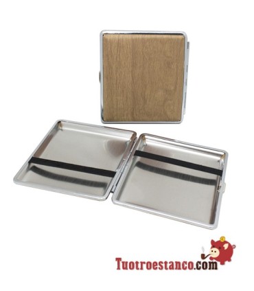 Champ Metallic Wood Sigarettendoosje 20 sigaret