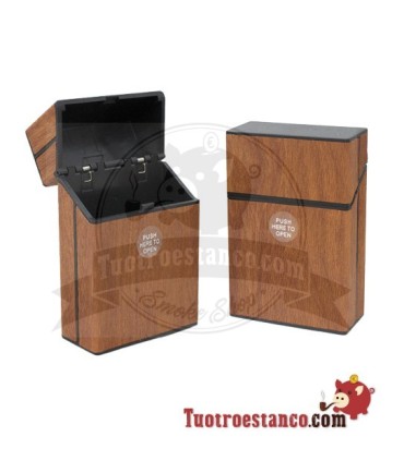 Portasigari Champ Plastic Wood 20 cig
