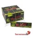 Astuccio di carta raw King Size biologico nero - 50 opuscoli