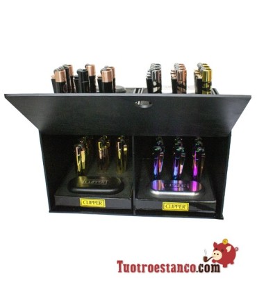 Display clipper for metal lighter EMPTY