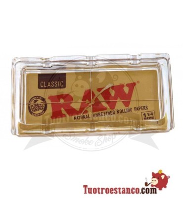 Aschenbecher aus klassischem RAW Glas
