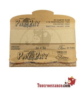 Origin Slim Pay-pay Paper + 110mm tips
