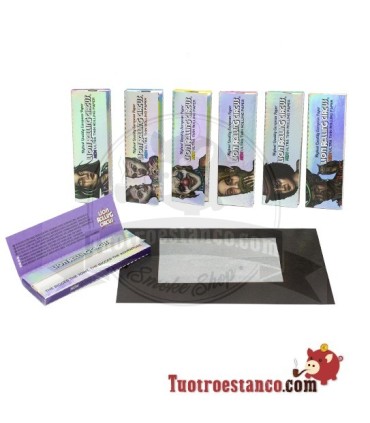 Papel Lion Rolling Circus Plata extra fino de 78 mm