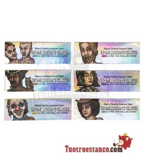 Extra dun 78mm Rolling Circus Silver Lion Papier