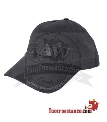 Schwarze Kappe RAW + Poker