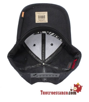 Gorra all black RAW + Poker.