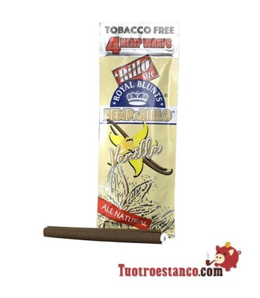 Cânhamo Royal Blunt Paper 4u Baunilha