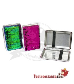 Pitillera Glitter 14 cigarrillos