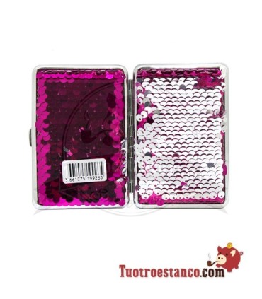 Pitillera Glitter 14 cigarrillos