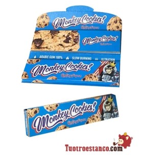 Papel Monkey Smell King Size Cookies 110 mm + Filtros