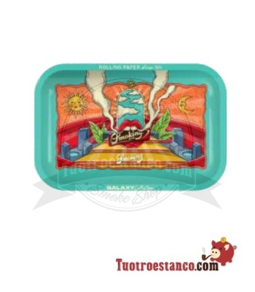 Plateau en métal Smoking Galaxy Collection Cielo