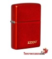 Zippo Métallique Rouge