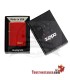 Zippo Metallisches Rot