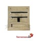 Semi-leather tobacco cover for double window