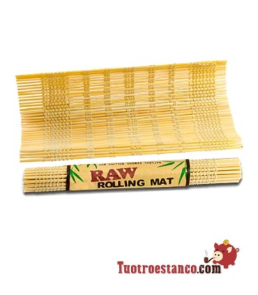 Bambus RAW Rollmatte