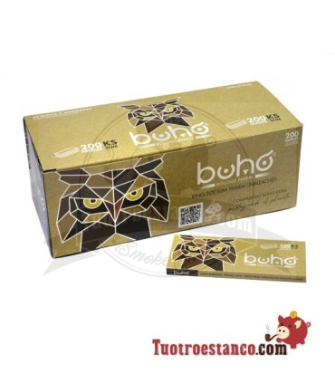 Étui à papier Buho brun mince King Size - 40 livrets