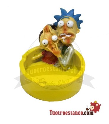 Cinzeiro de Poliresina Rick & Morty GT28