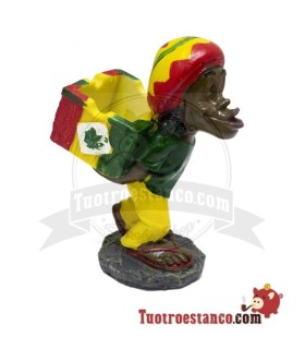Cenicero Poliresina Rasta de pie GT32