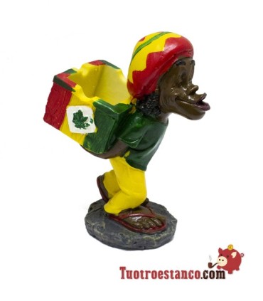 Polyresin Asbak Rasta staande GT32