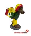 Aschenbecher Polyresin Fuß Dreadlock GT32