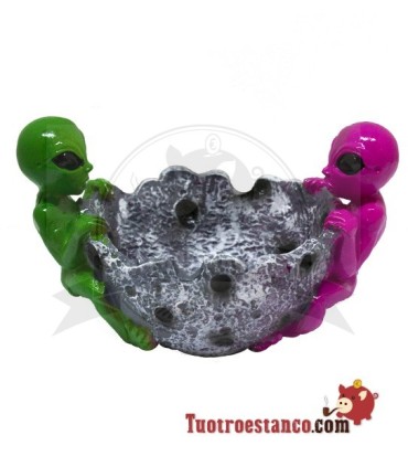 Posacenere Polyresin 2 Alien GT70
