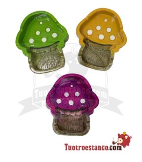 Mushroom Polyresin Ashtray
