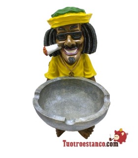 Reusachtige Rasta Polyresin Asbak
