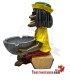 Reusachtige Rasta Polyresin Asbak