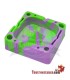 Silicone Ashtray with Compartments