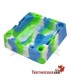 Posacenere in silicone con scomparti