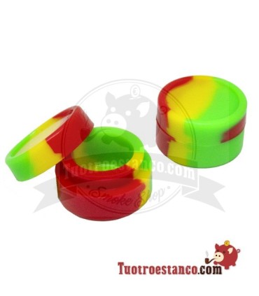 Flacon en silicone coloré de 5 ml