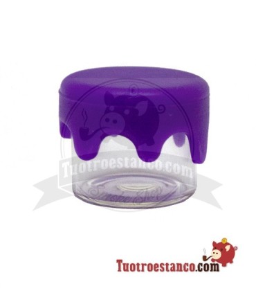 Mini bote de cristal con cierre de silicona 3 ml