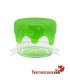 Mini glazen pot met siliconen sluiting 3 ml