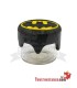 Mini Barattolo in Vetro con Coperchio in Silicone DECORATO 3ml